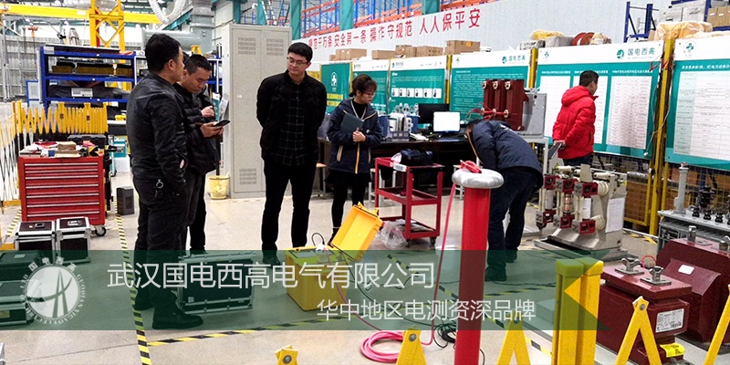 西安客户莅临国电西高参观考察